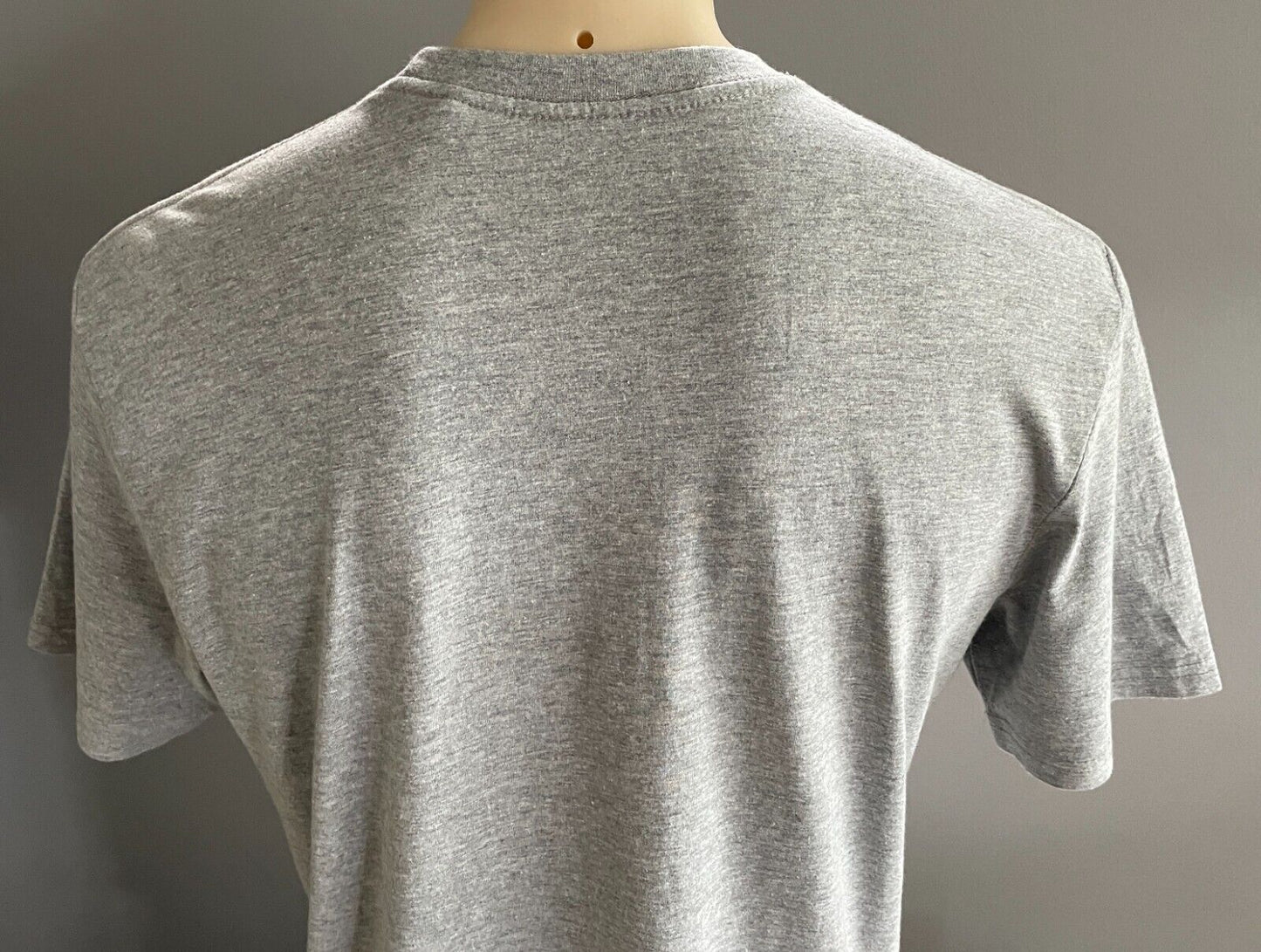 Mens FACTORIE T-Shirt Grey Marle Short Sleeve "O.G" Stretch Tee Size L