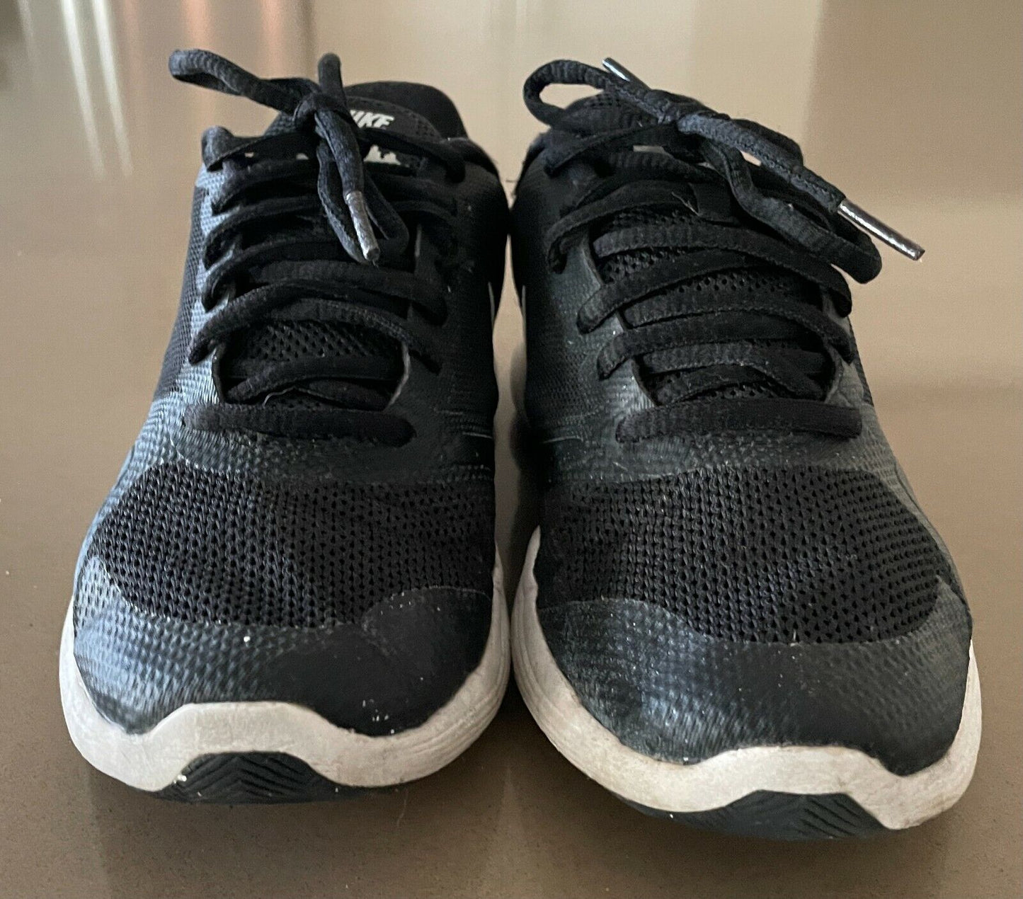 NIKE "City Training" Running Shoe Black White Ladies US 6 UK 3.5 EU 36.5 23cm