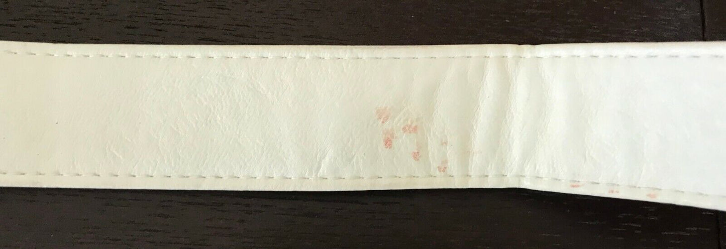 Replacement Bag Handbag Shoulder Strap Rose Gold Hardware 3.5cm W White 87cm NEW