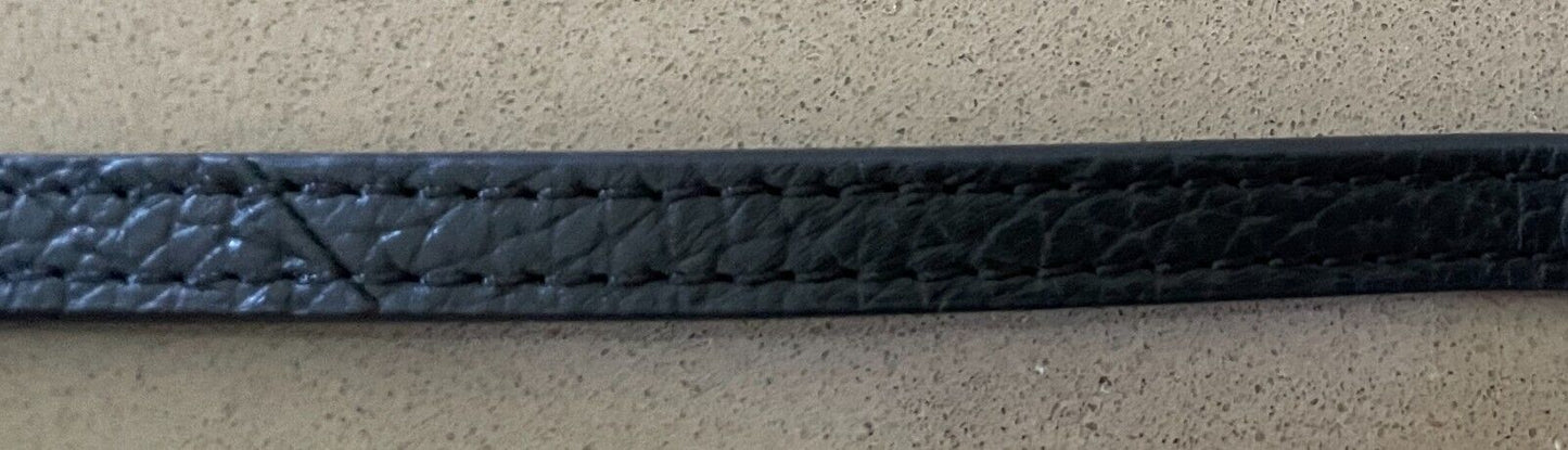 Replacement Bag Shoulder Strap Adjustable 123cm Thin 8mm Black Pebble Look NEW