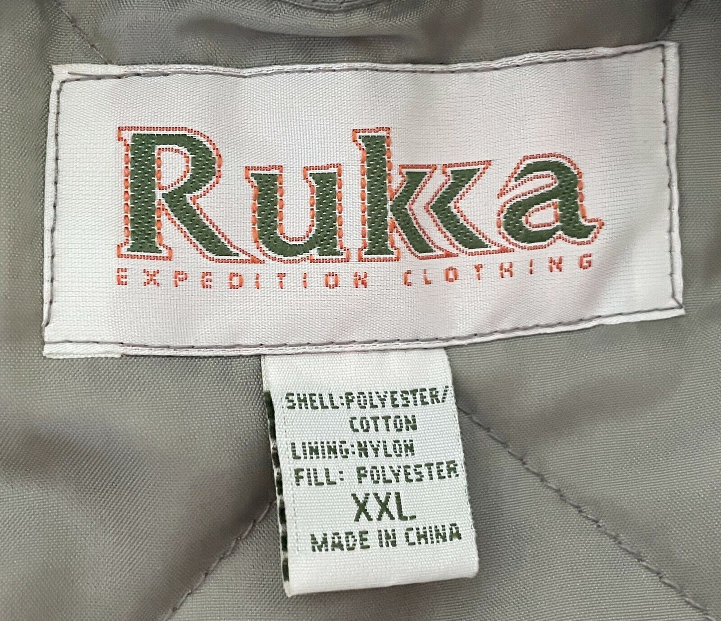 RUKKA OUTDOOR EXPEDITION Vest Quilt Grey 11 x Pockets Sz XXL PhotographerTravel
