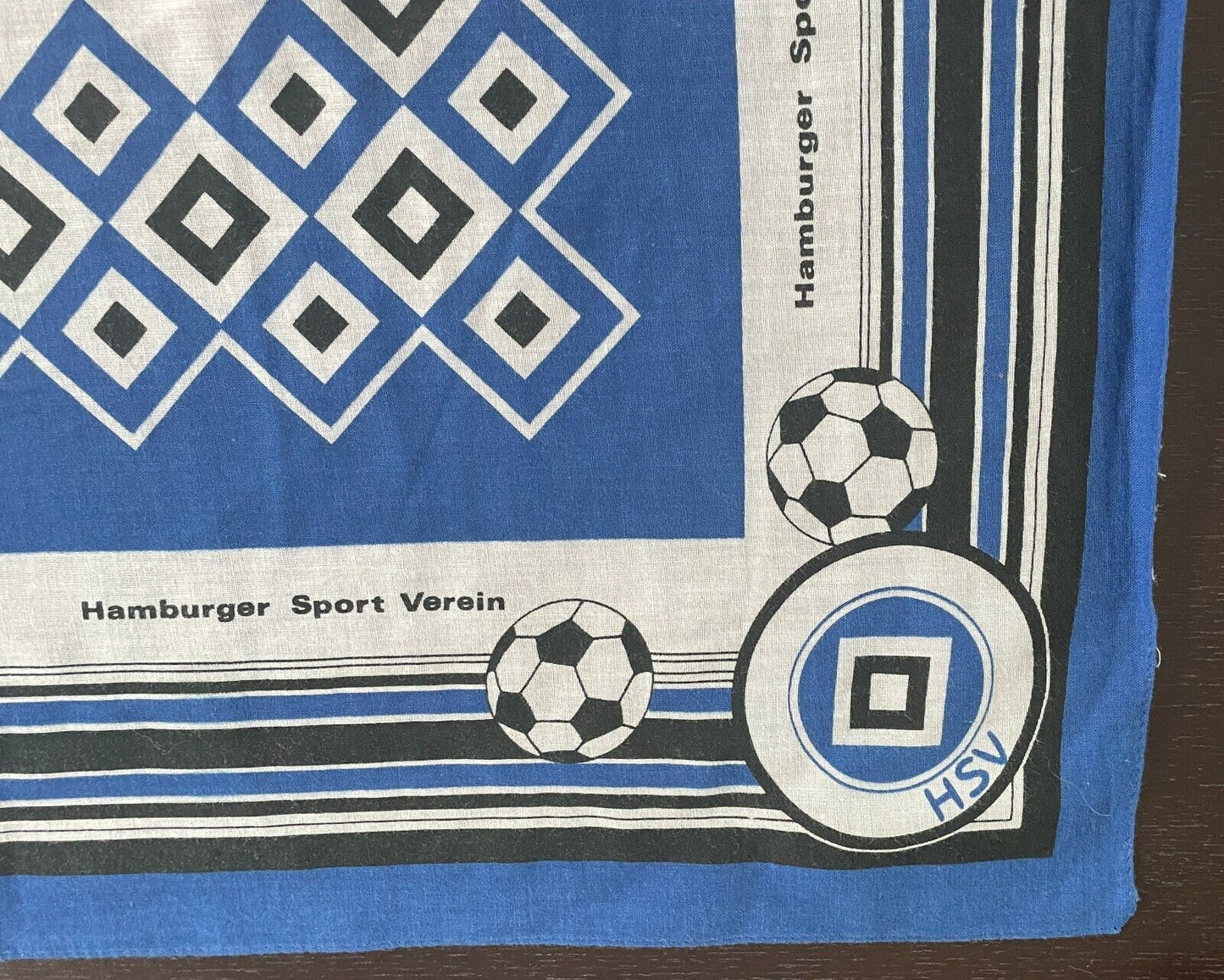 Fan Bandana HAMBURGER SPORT VEREIN Football Blue Black White Neck Sq Head Wrap