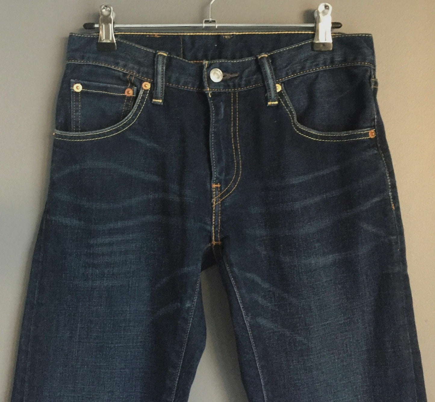 Mens LEVIS 541 Blue Denim Jeans Athletic Cut Straight Size 28W 32L Levi's NEW