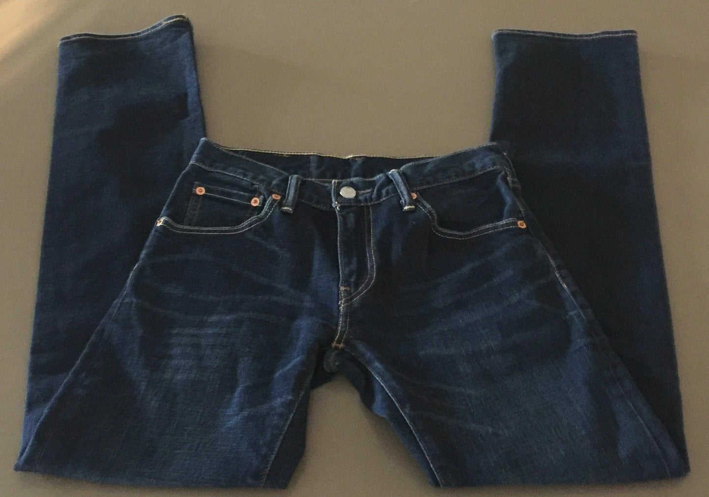 Mens LEVIS 541 Blue Denim Jeans Athletic Cut Straight Size 28W 32L Levi's NEW