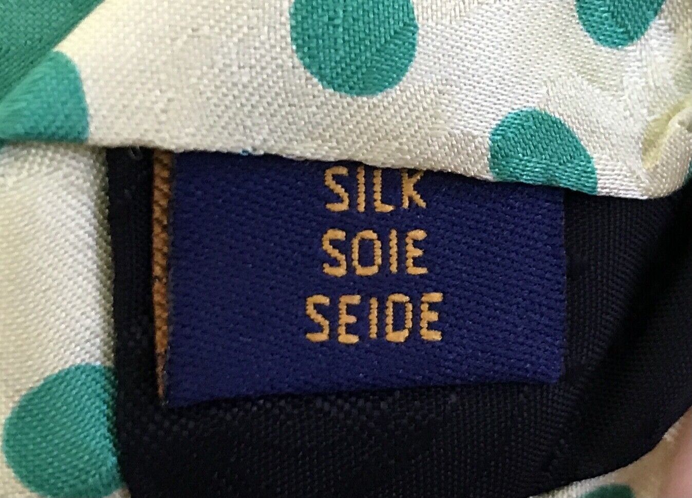 Mens Silk Tie ENRICO NITTI "Bravo" Yellow Green MultiColour Tennis Italy NeckTie