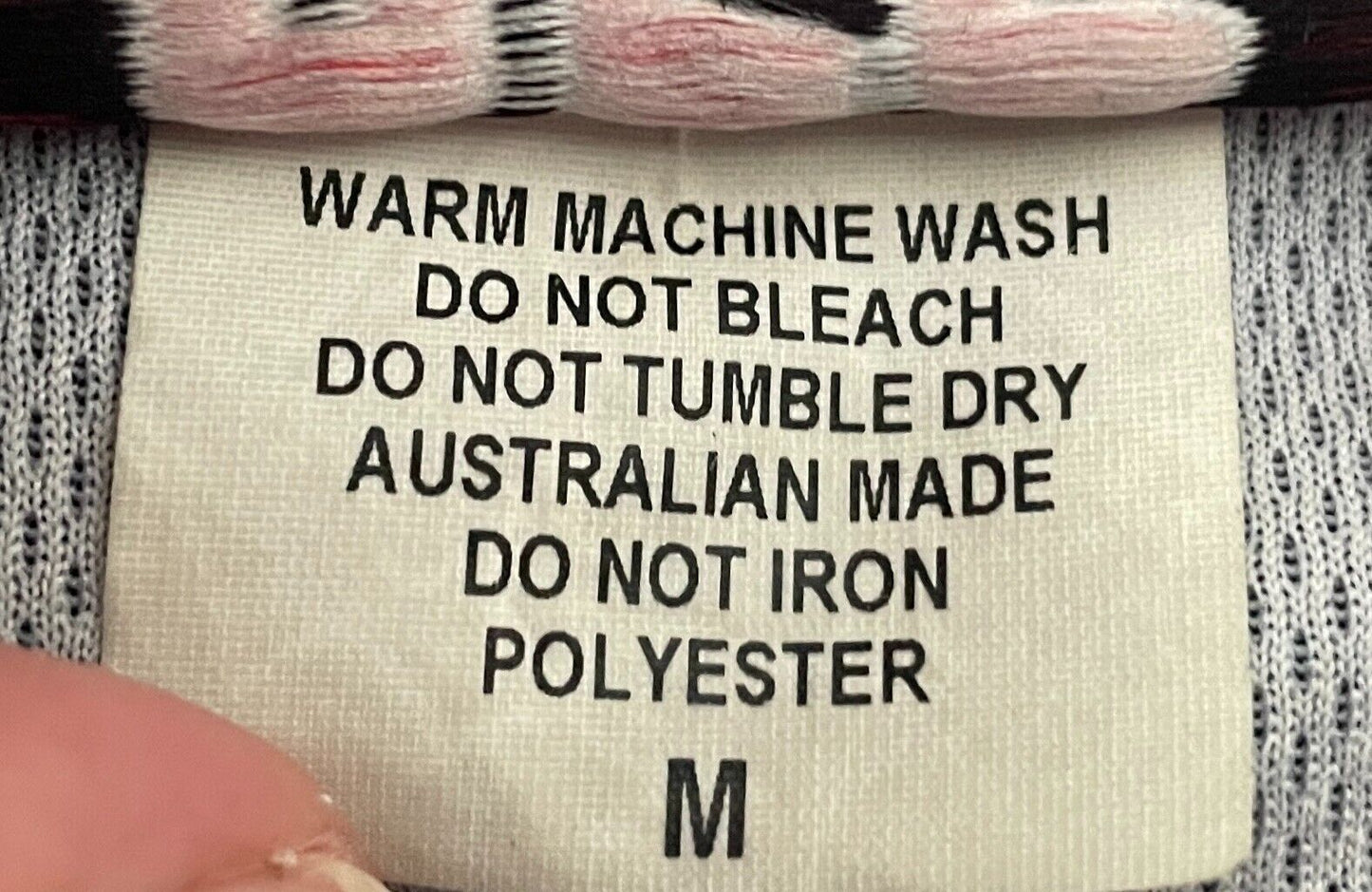 CYBERBIKES Goodfellows Polo Shirt Sports Black Yellow & White Logo Mens Size M