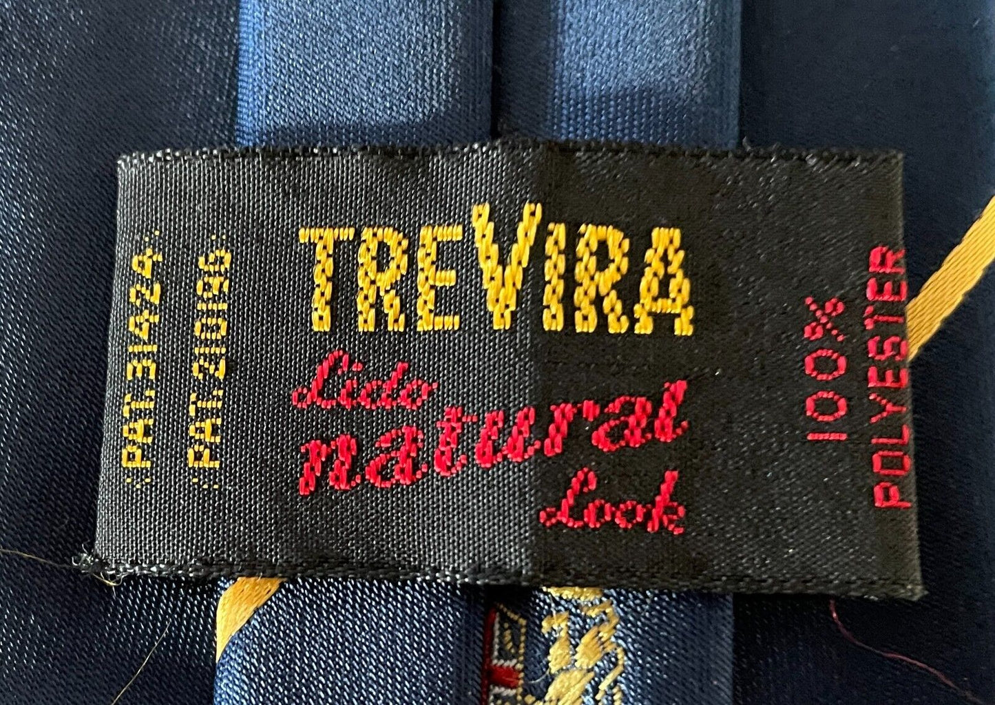 NSW Bowling Association NSWBA TREVIRA Vintage Mens NeckTie Clip On Pre-tied Tie