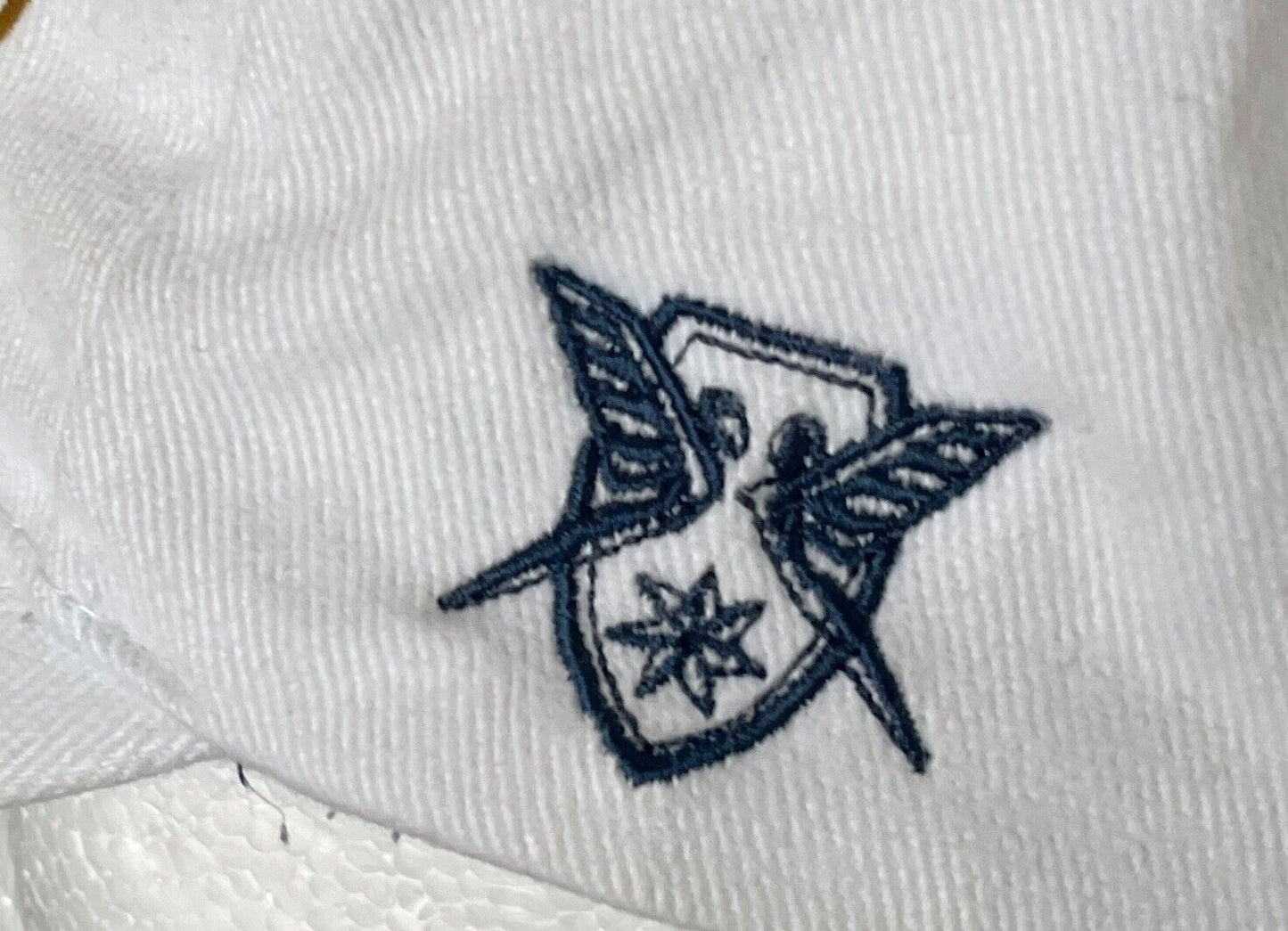 Cap CARLTON PURE BLONDE NAKED 6 Panel Adjustable OSFA White Embroidered Beer Ale