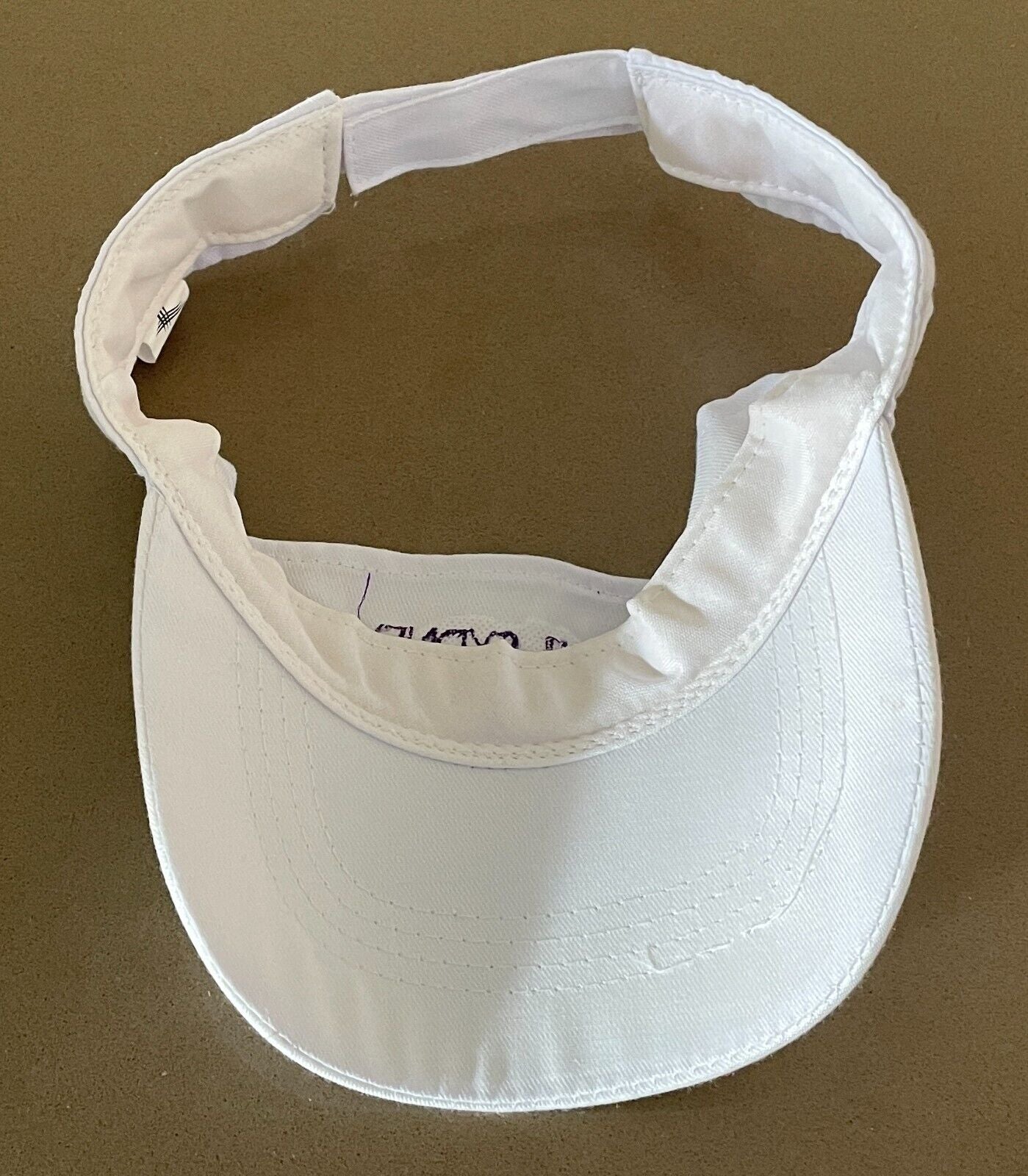 SAIL SYDNEY Brim Cap White Visor Adjustable Sun Hat NSW Sydney Tourist Tourism