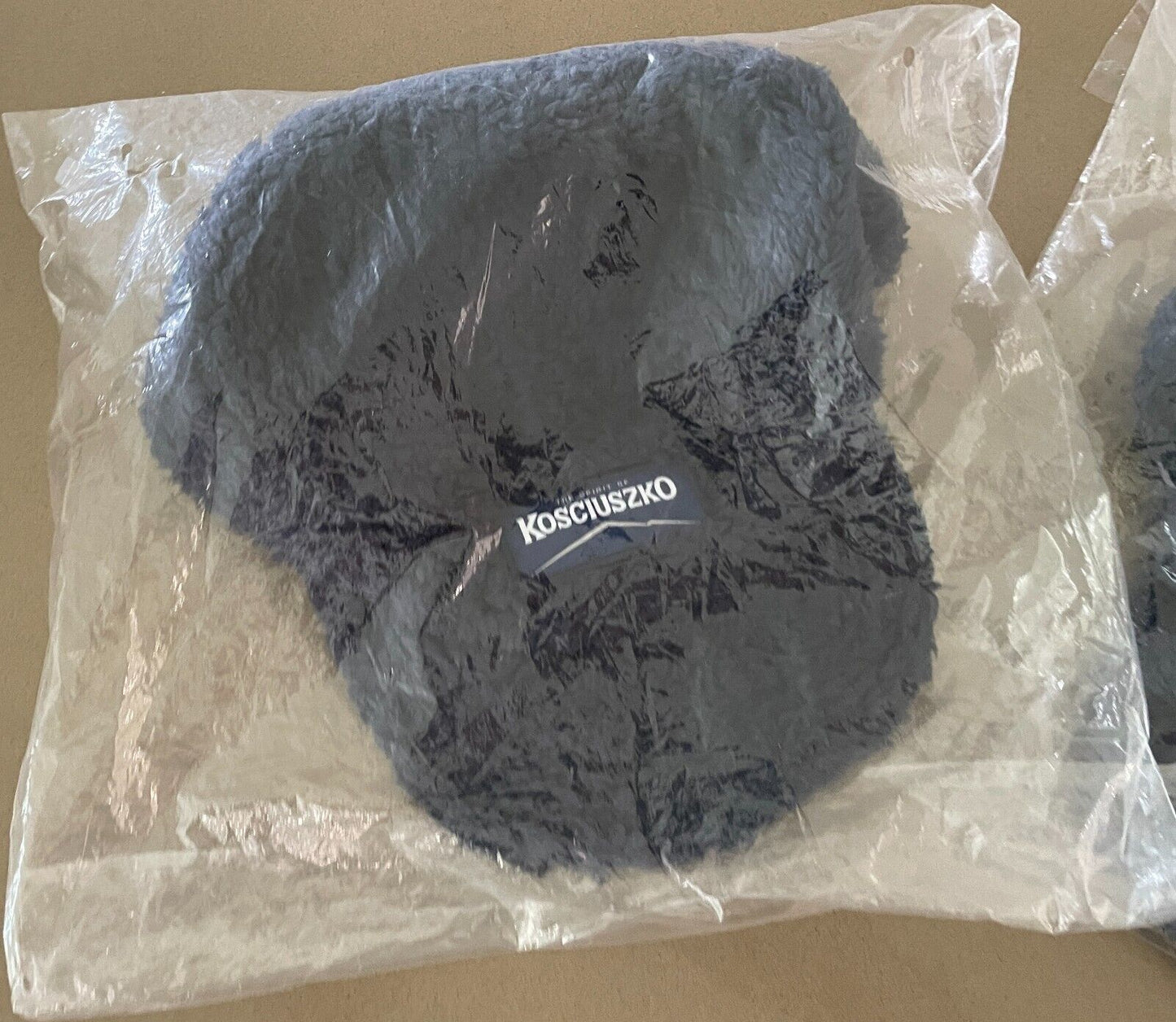 Cap KOSCIUSZKO PALE ALE Beer Navy Fluffy Hat Snap Back Ski Snow Rare NEW
