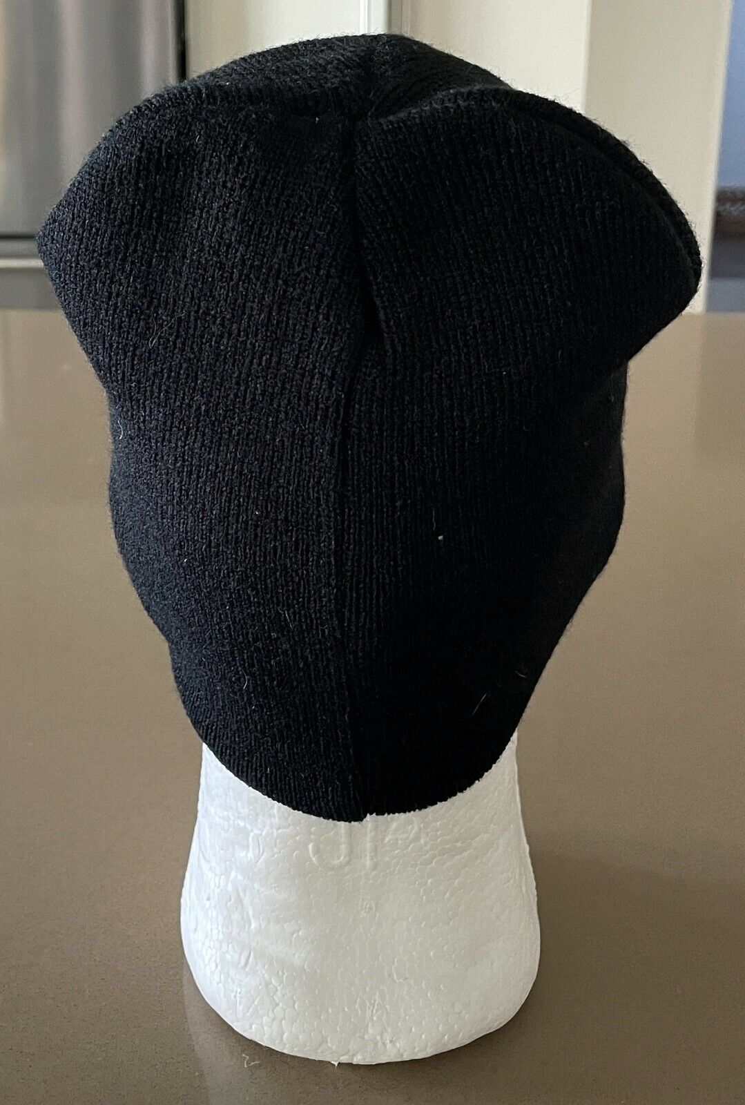 2 WHEELS Knit BEANIE Black Stretch Unisex Snow Travel Skater Tradie Hat Cap NEW