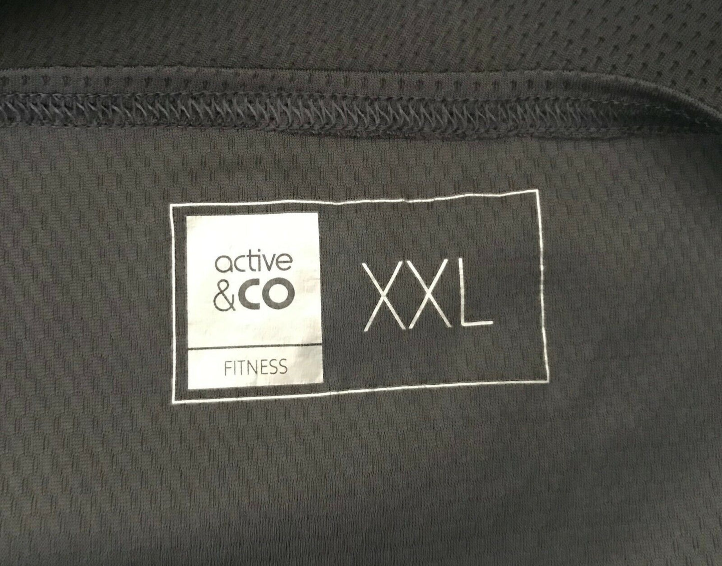 CLOTHING & CO Sports Tank Top Dark Grey Sleeveless Training Running Mens XXL