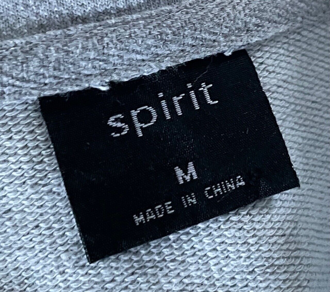 SPIRIT Jacket Zip Front Sweater Grey Marle Long Sleeve Top Size M 12 Casual