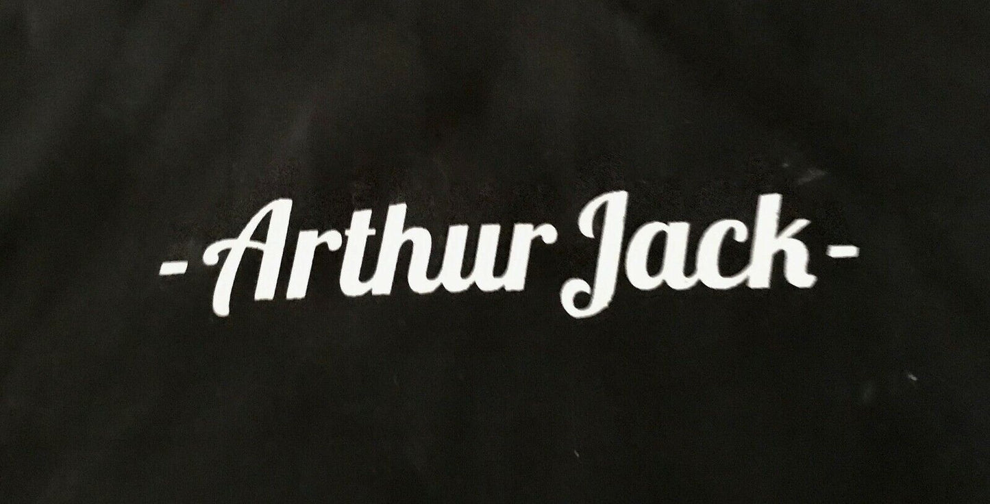 Mens ARTHUR JACK Dust Cover Shoes Black Luggage Fabric Storage Dust Bag ONLY