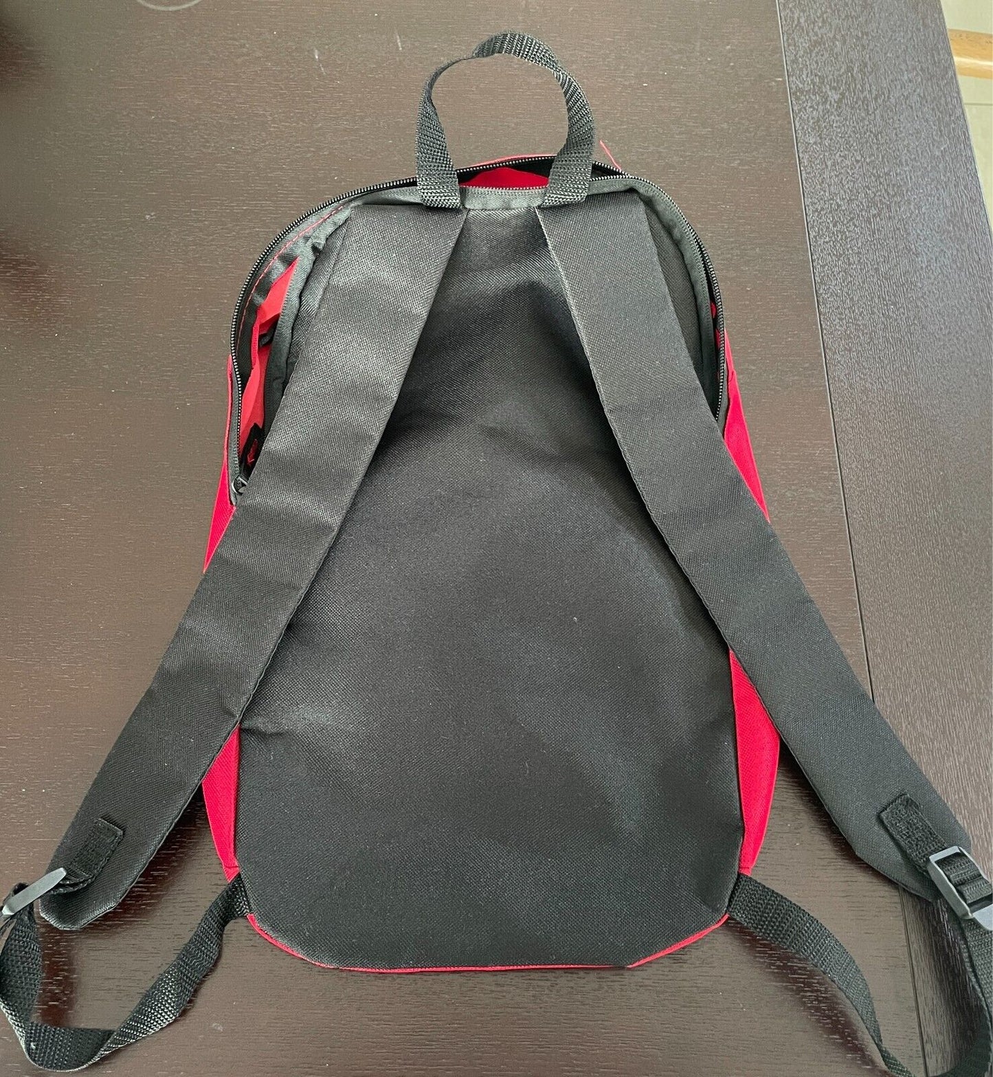 MID WESTERN NSW Uni Get Ready Country Red Black Trim Backpack Adjustable Strap