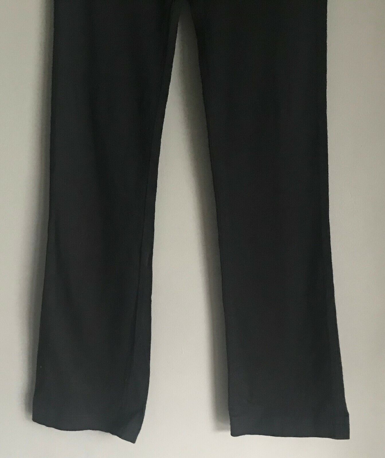 Leggings LEE Black Straight Leg Long Pants Ladies Size 10 Activewear Gym Sports