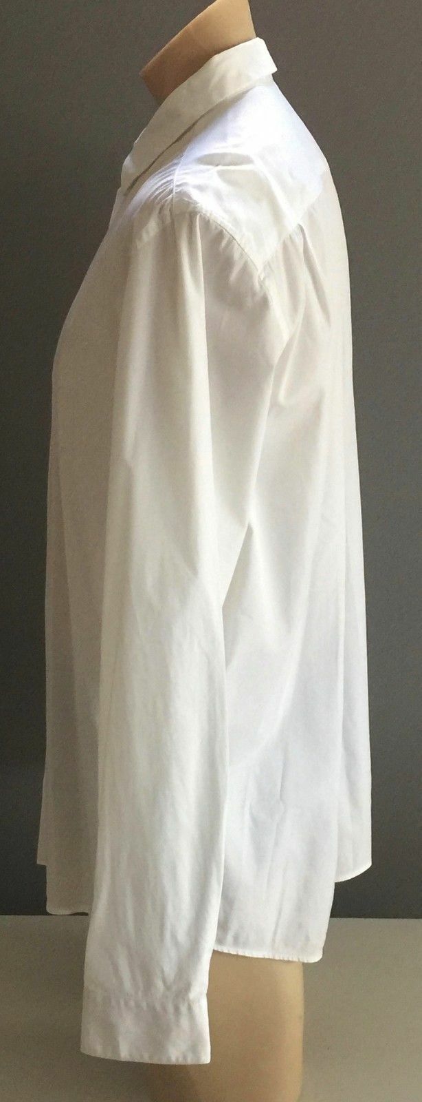 COUNTRY ROAD White Shirt Classic Slim Fit Long Sleeve Mens Size XXL 46
