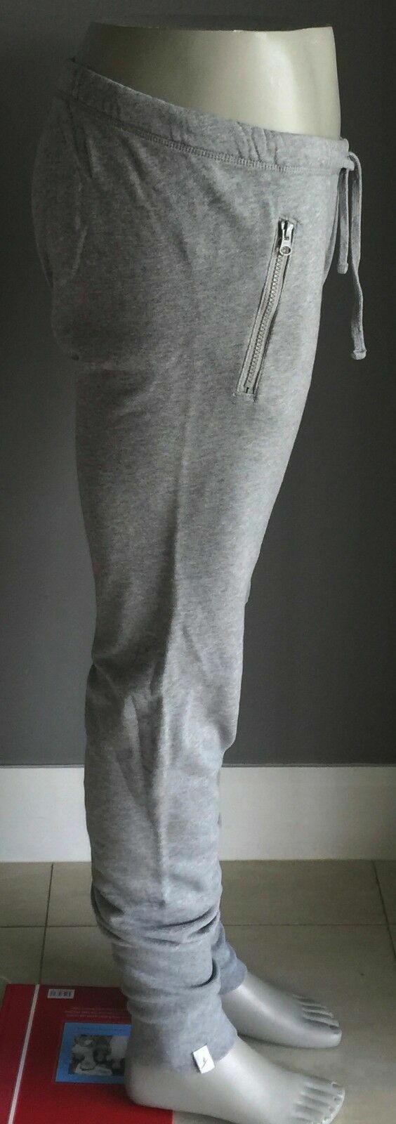 ENERGETIKS Track Pants Dance Grey Slim Fit Ladies Size Adult Medium 12 NEW