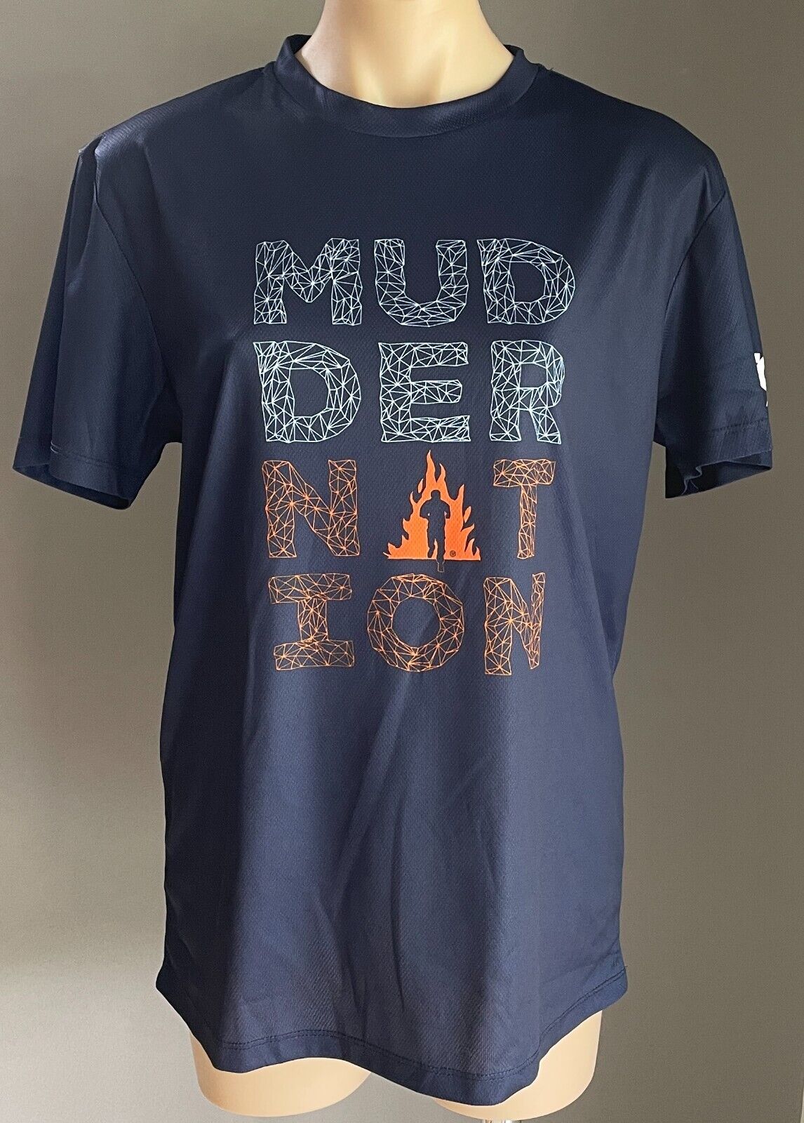 Mens T-Shirt MUDDER NATION Tough Mudder Finisher 2019 Size M 104cm Chest
