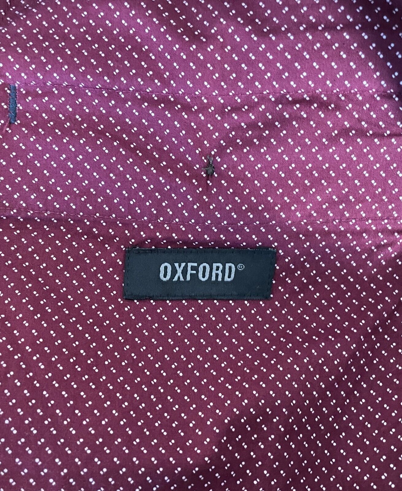 OXFORD Trousers Navy Red Plaid Slim Fit Wool Blend Dress Mens Size 82 cms on Tag