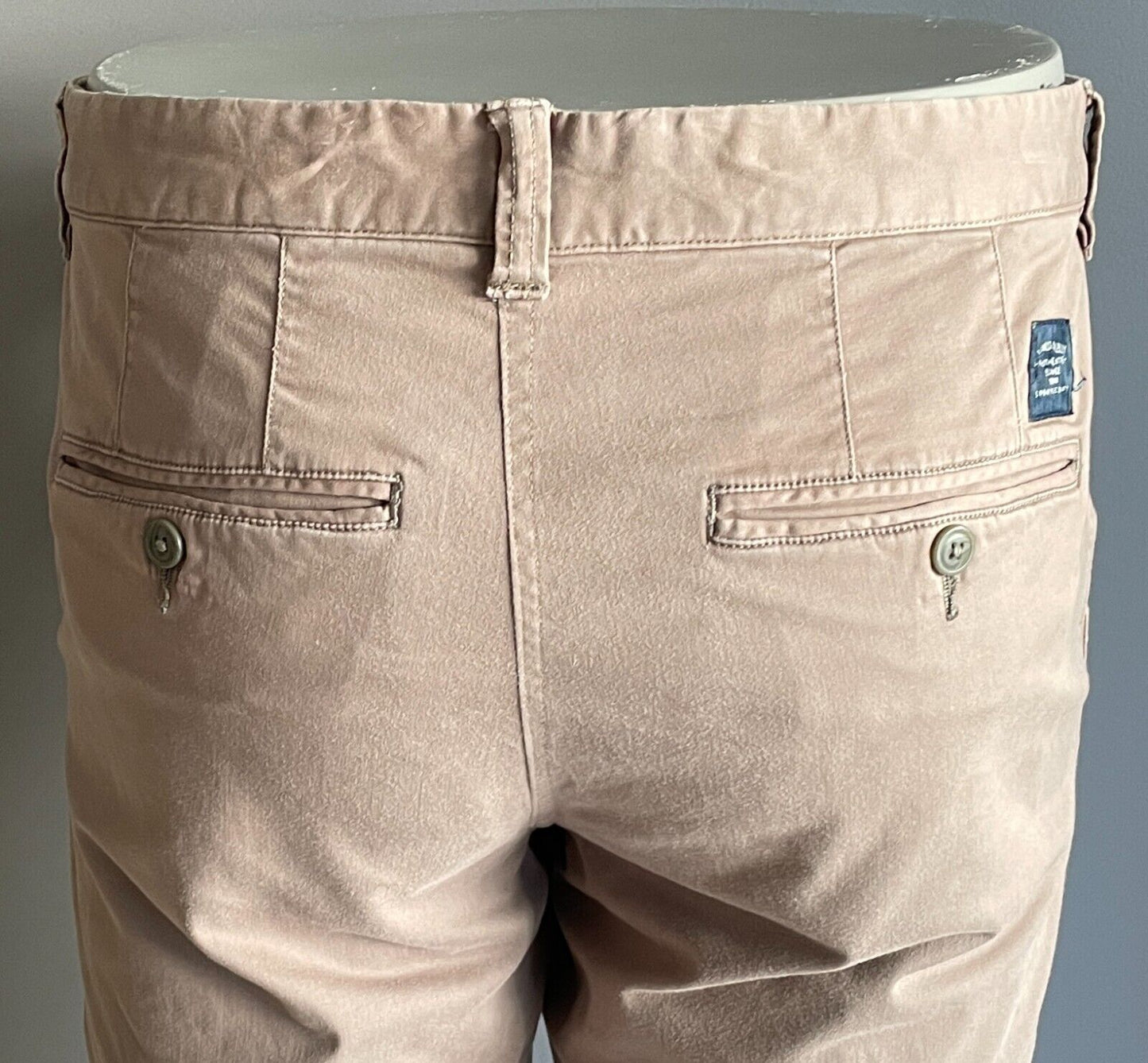 SPORTSCRAFT Mens Chinos Brown Casual Pants 100cm Waist