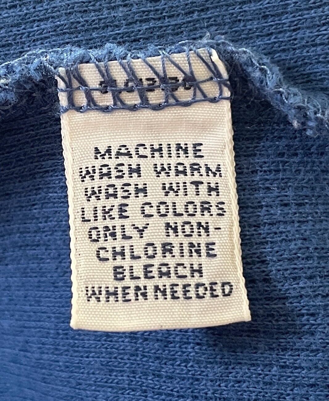 POLO SPORT by RALPH LAUREN T-Shirt Blue Waffle V Neck Mens XL 128cm US Flag