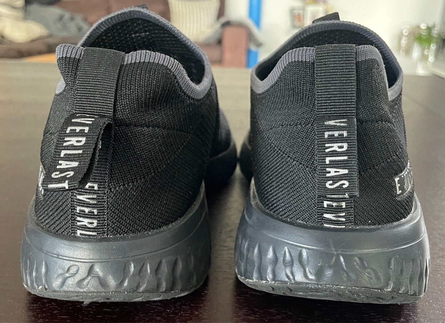EVERLAST Mens "LaGuardia" Slip On Black Sneakers Active Size 7