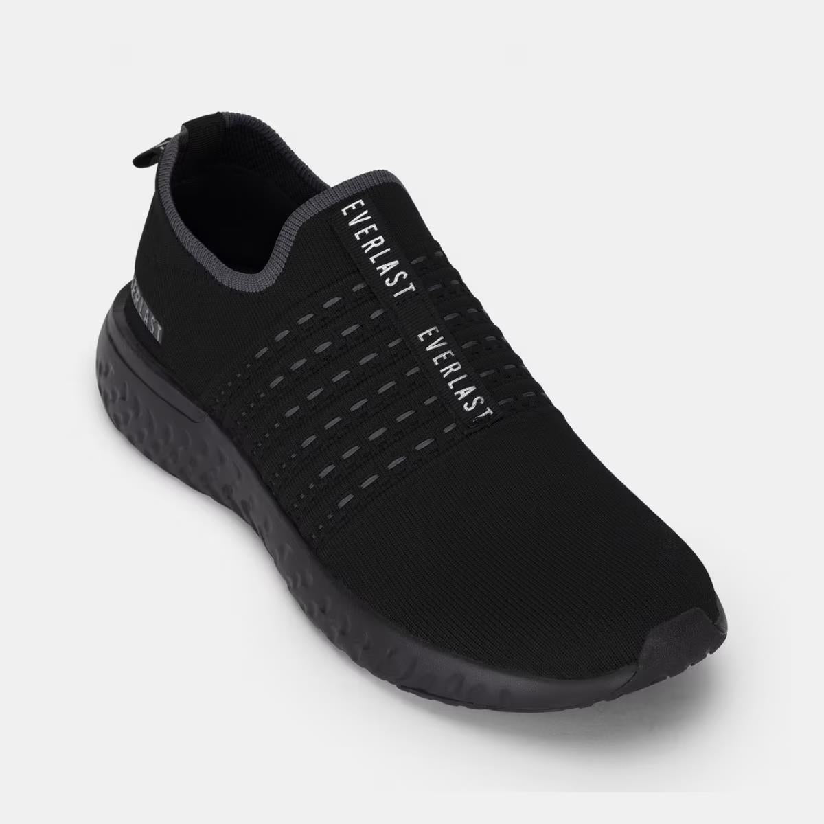 EVERLAST Mens "LaGuardia" Slip On Black Sneakers Active Size 7
