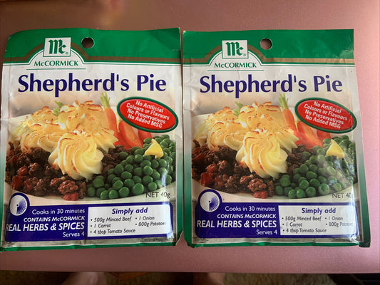 2 Packets Collectable McCormick Packet Sauces Not For Consumption Display Props