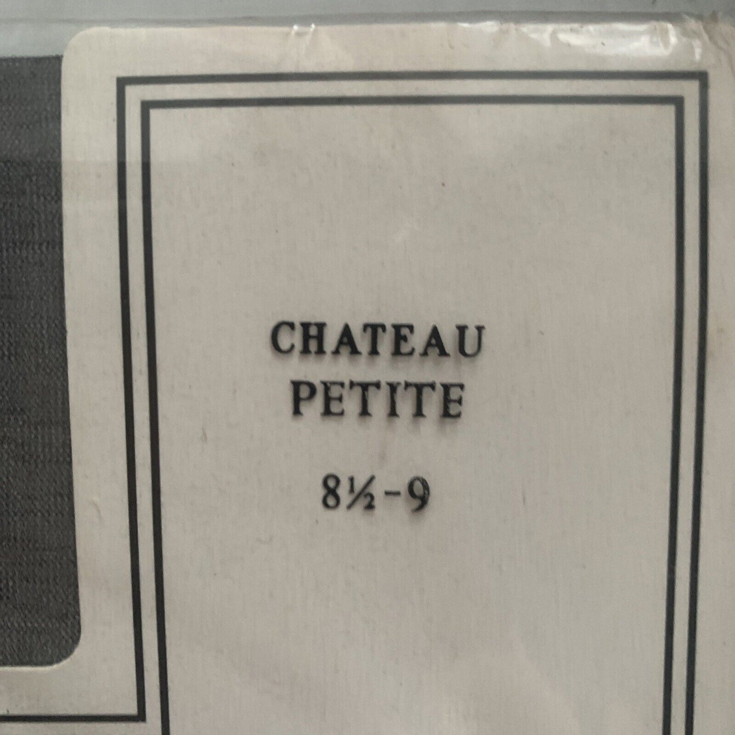 2 Pairs 1980’s Schiaparelli Paris ULTRA SHEER Stockings Chateau Petite 8 1/2-9