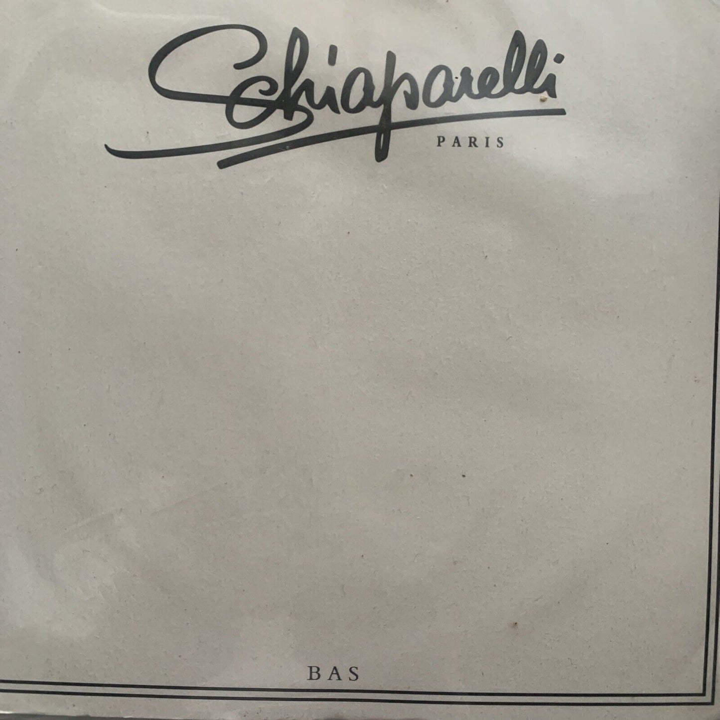 2 Pairs 1980’s Schiaparelli Paris ULTRA SHEER Stockings Chateau Petite 8 1/2-9