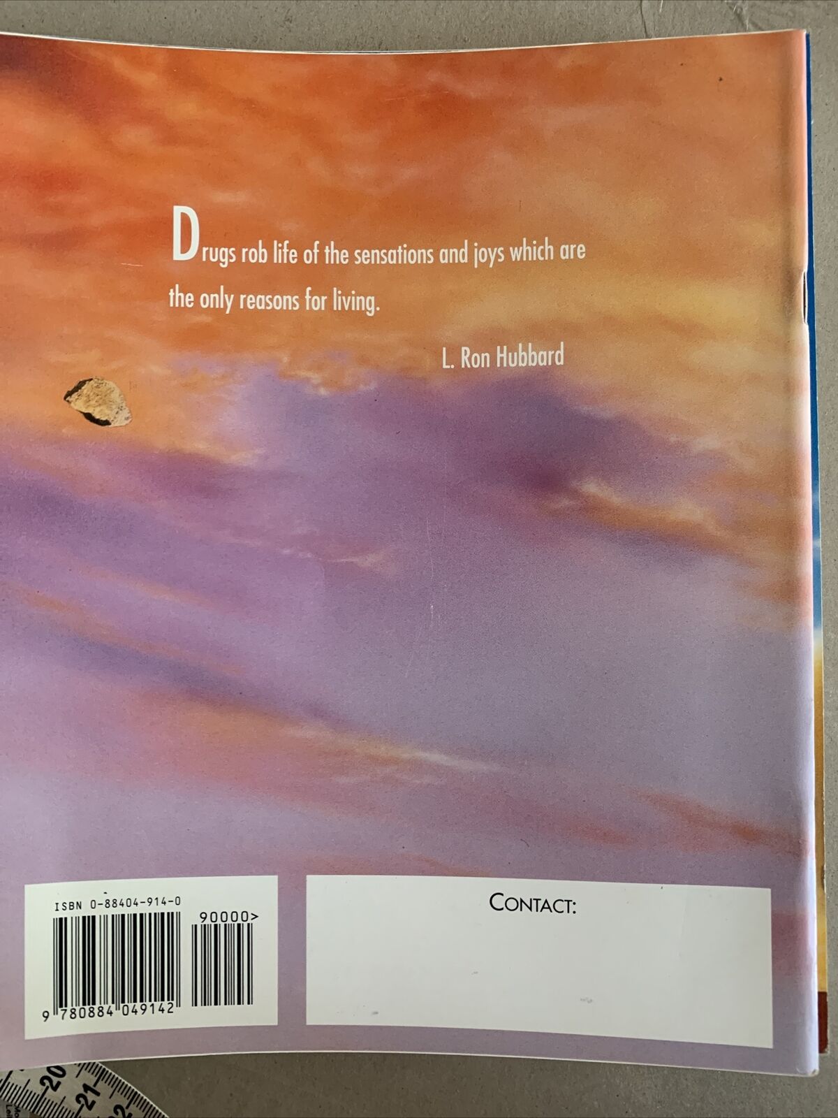 Answers to Drugs Scientology Handbook 1994 The Works Of  L. Ron Hubbard PB