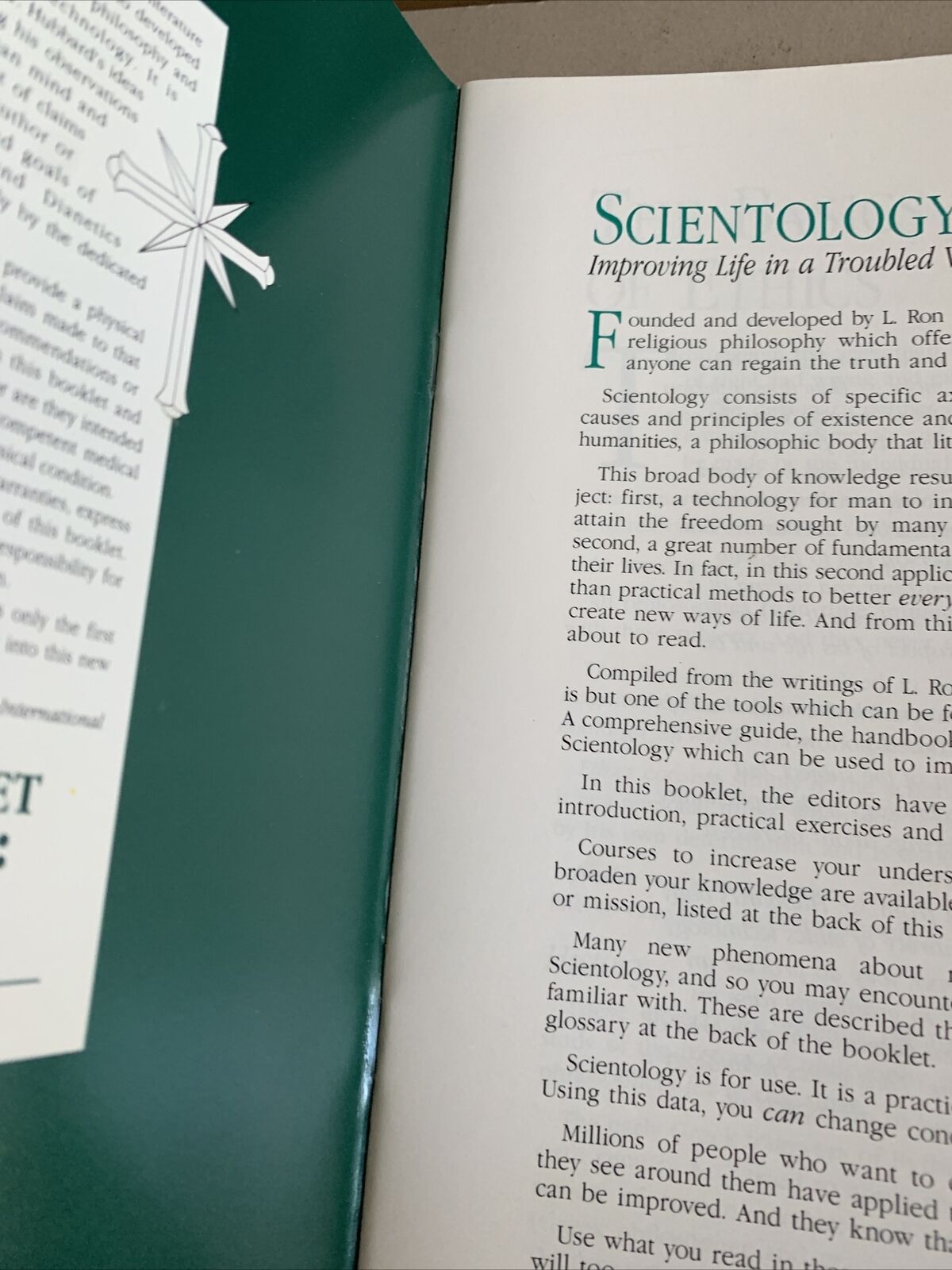 Ethics & The Condition Scientology Handbook 1994 The Works Of  L. Ron Hubbard PB