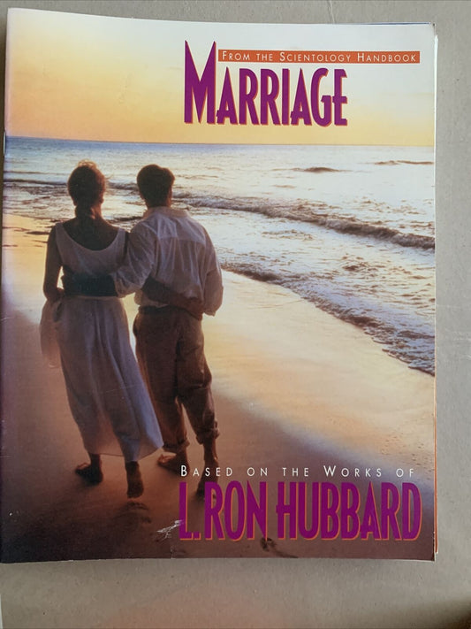 Marriage Scientology Handbook 1994 The Works Of  L. Ron Hubbard PB