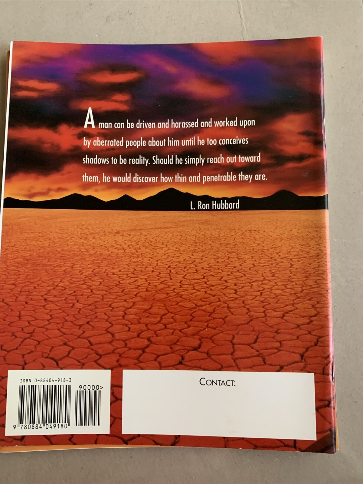 The Cause Of Suppression Scientology Handbook 1994  Works Of L. Ron Hubbard PB