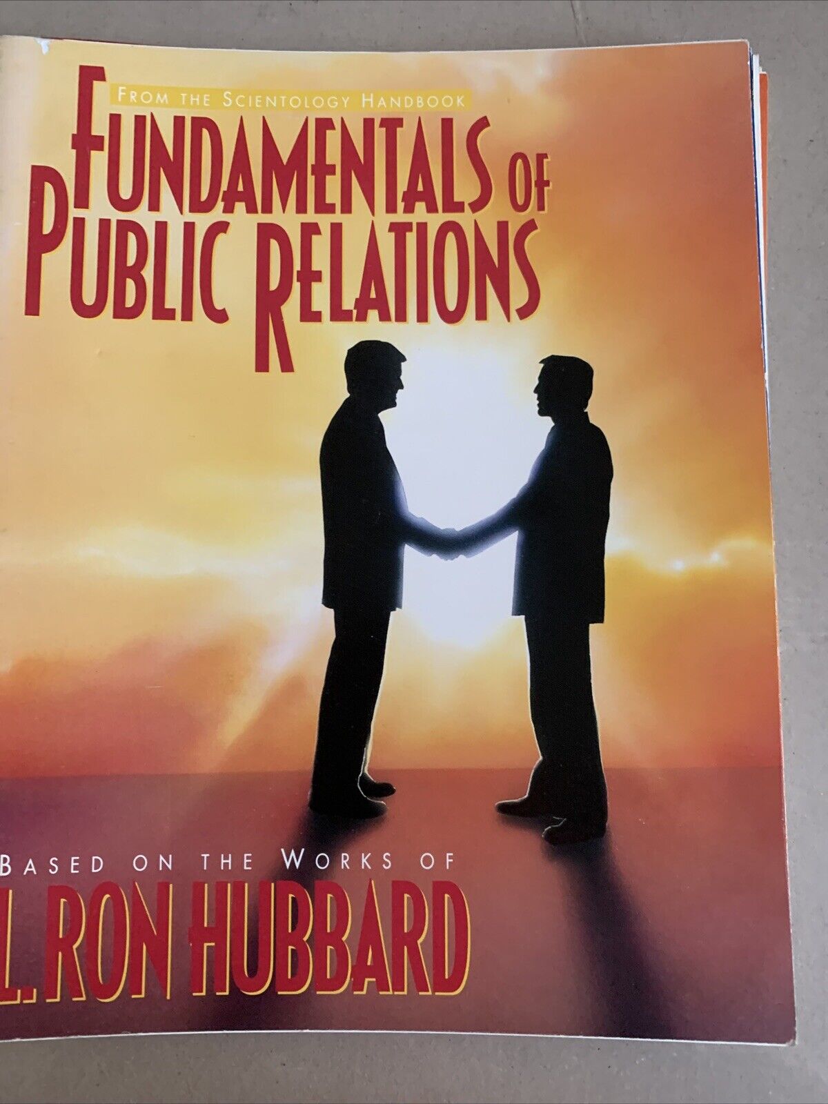 12 X  Scientology Handbooks 1994 Based On The Works Of  L. Ron Hubbard PB Bundle