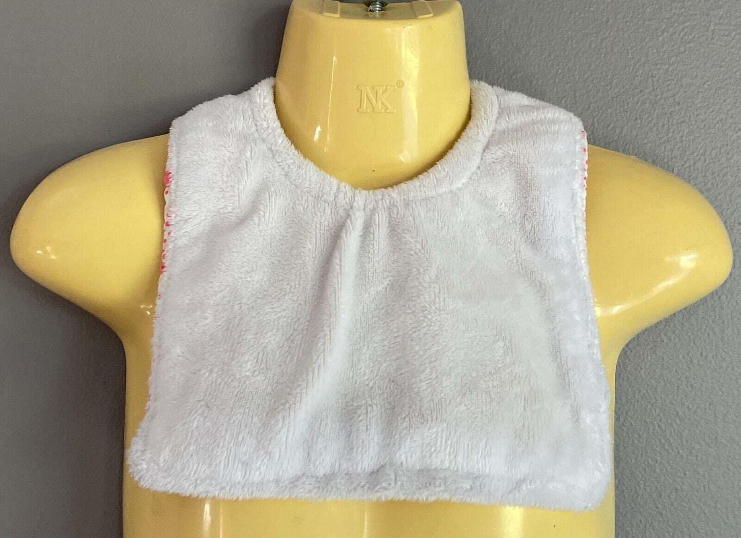 Baby Girl MILK & COOKIE DESIGNS 2 x Reversible Bibs Newborn Multicolour & Print