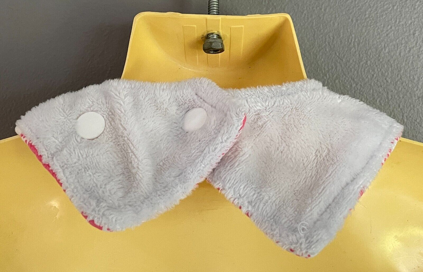 Baby Girl MILK & COOKIE DESIGNS 2 x Reversible Bibs Newborn Multicolour & Print