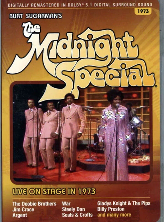 DVD The MiDNGHT SPECIAL Burt Sugarman's Live On Stage 1973 Digital Remaster NEW