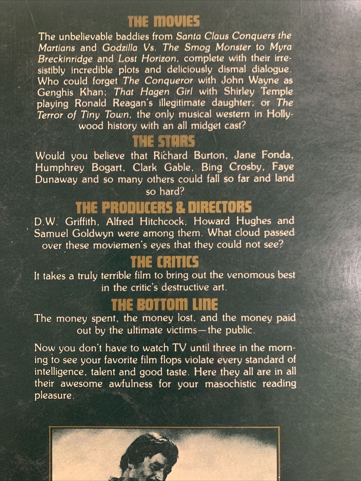 The Fifty Worst Movies of All Time *& How They Got That Way Harry Medved PB 1980