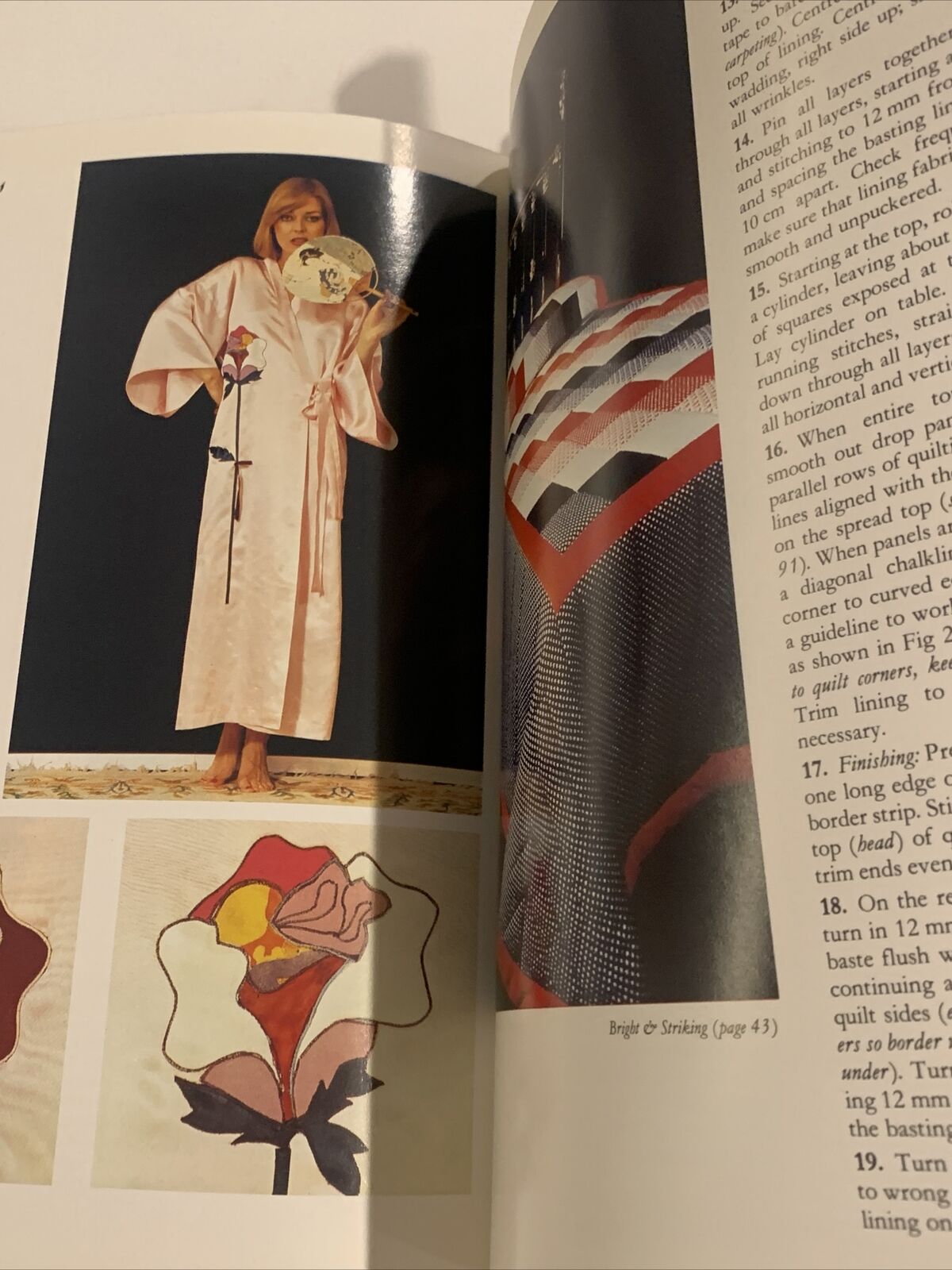 TREASURY OF PATCHWORK Applique & Quilting Book Family Circle Cushions Kimono PB