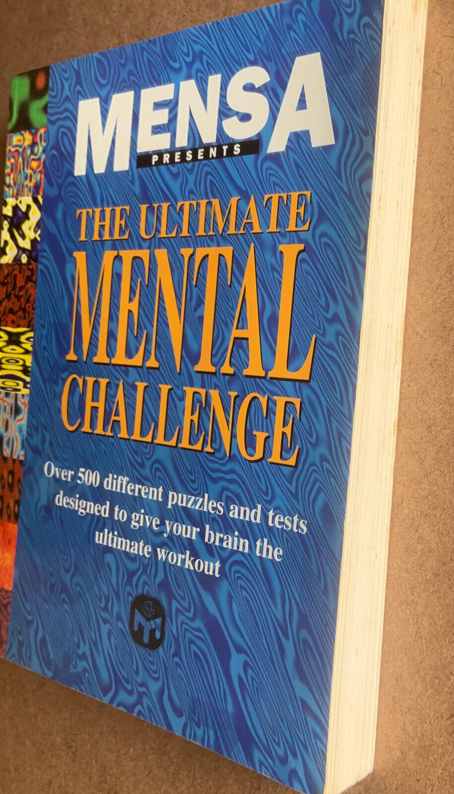 MENSA the Ultimate Mental Challenge A Robert Allen Carlton Thick PaperBook 1995