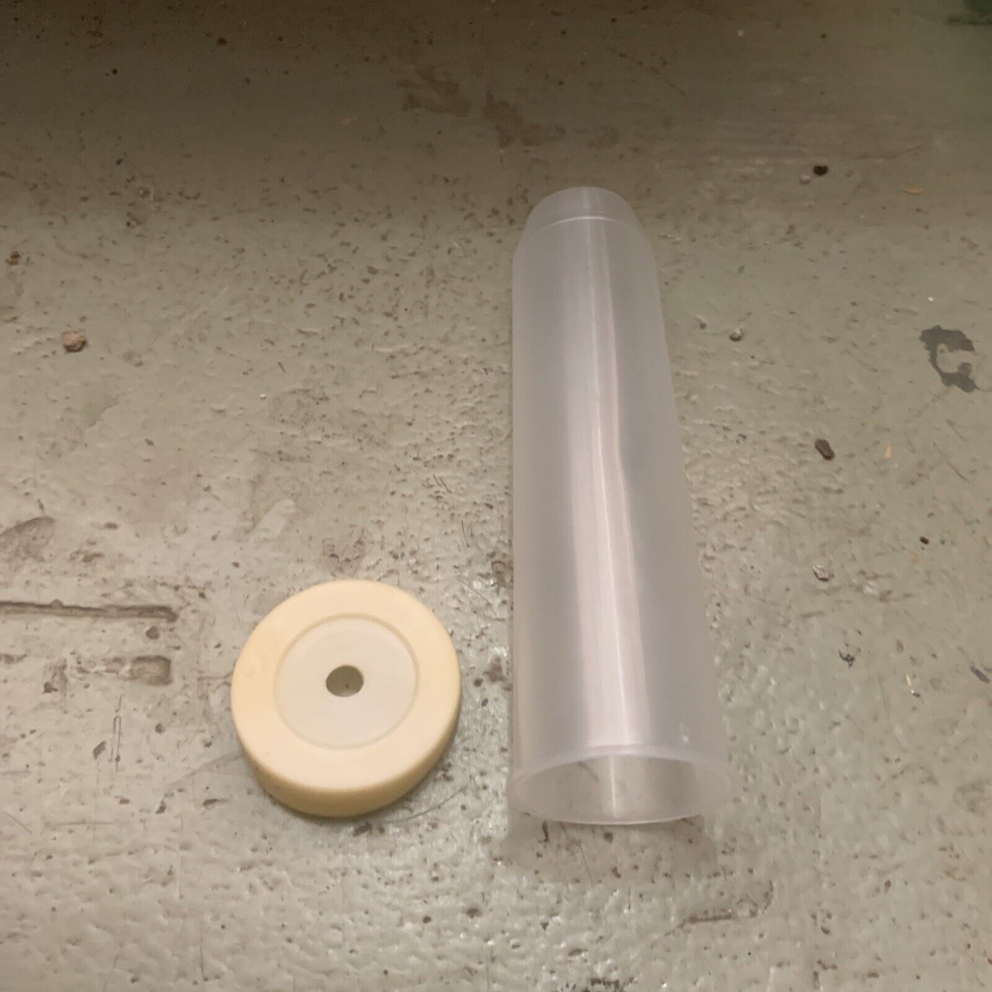 New 100 X 60cc Plant Flower Tube Plastic Nutrition Water Vial Rubber Cap Florist
