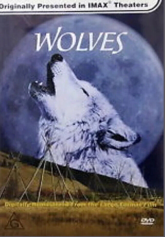 DVD Imax WOLVES Documentary 2001 incl. feature w Matthew Fox from Lost Like NEW