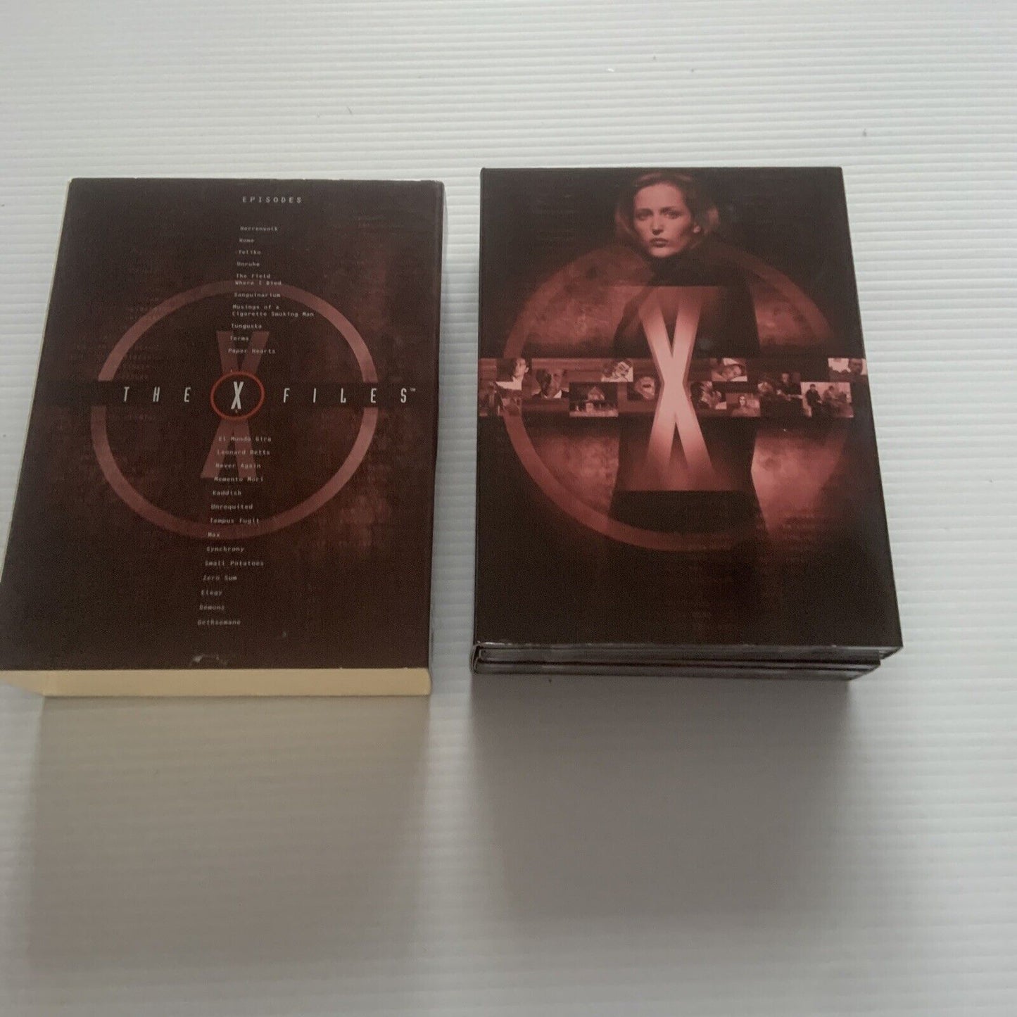 DVD The X FILES Complete Fourth Season TV Series Duchovny 7 Disc Gift Box NEW