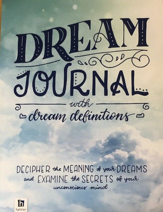 DREAM JOURNAL With Dream Definitions Decipher The Meaning Of Your Dreams PB NEW