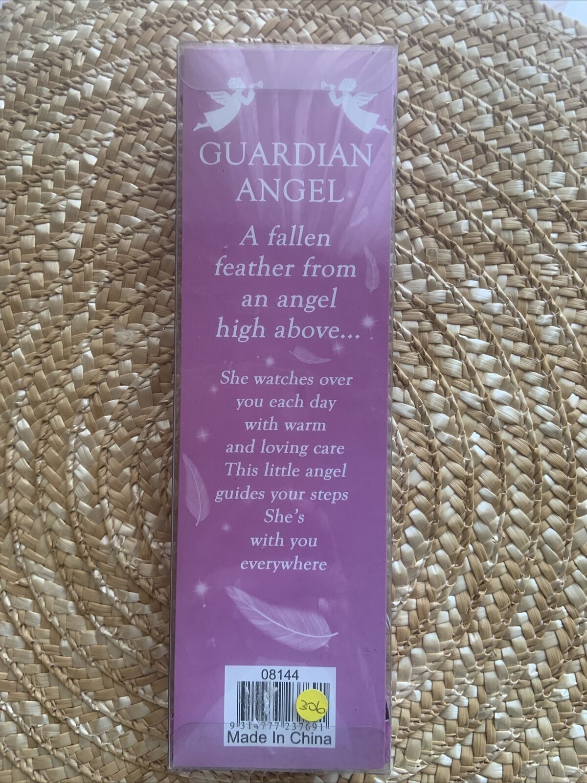 GIBSON MYSTIC ANGELS Guardian Angel Feather Hanging Ornament Great Gift Box NEW