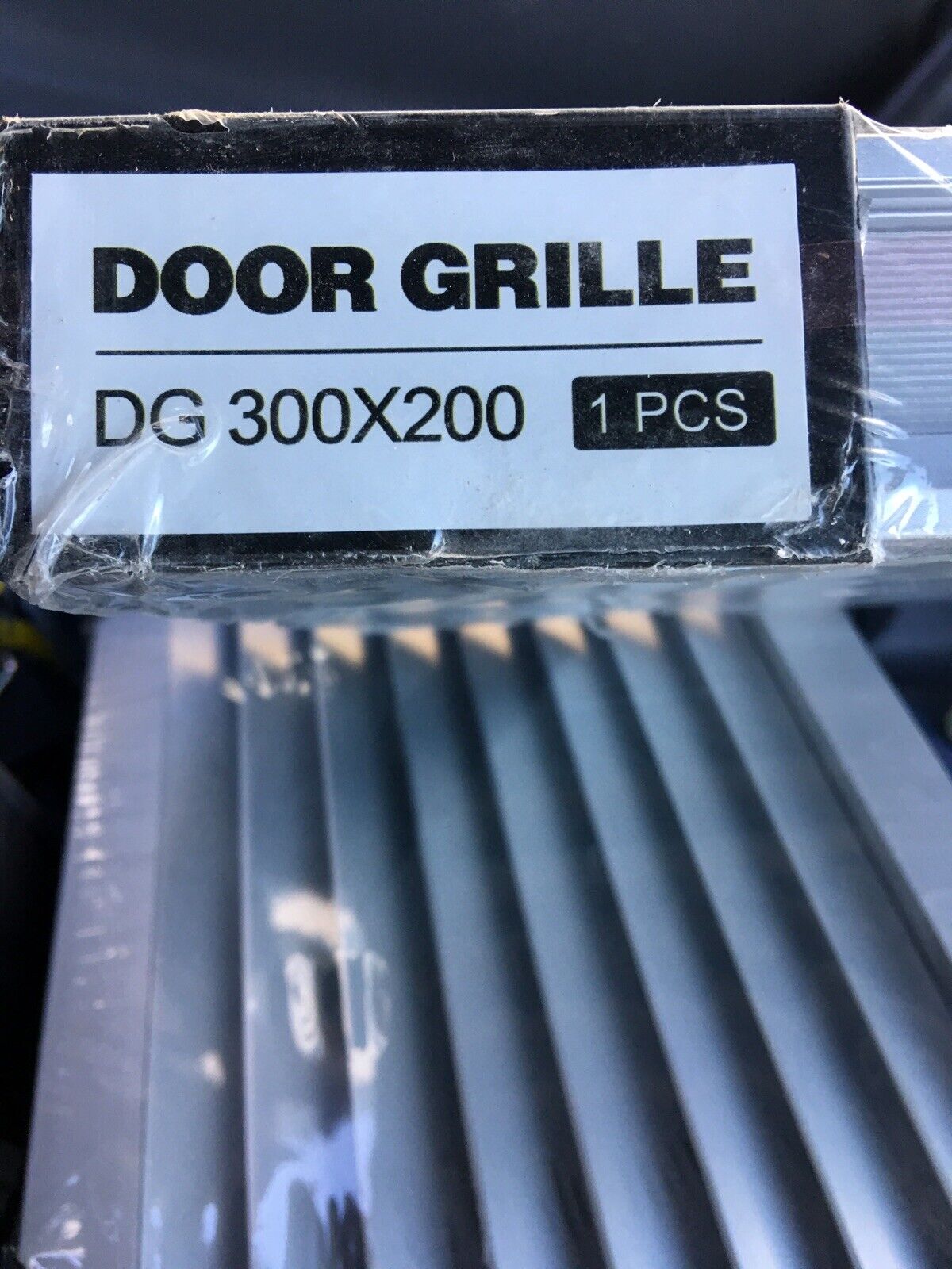 DOOR GRILLE Vent Double Sided 300 x 200mm Anodised Aluminium SKU DG1208 NEW