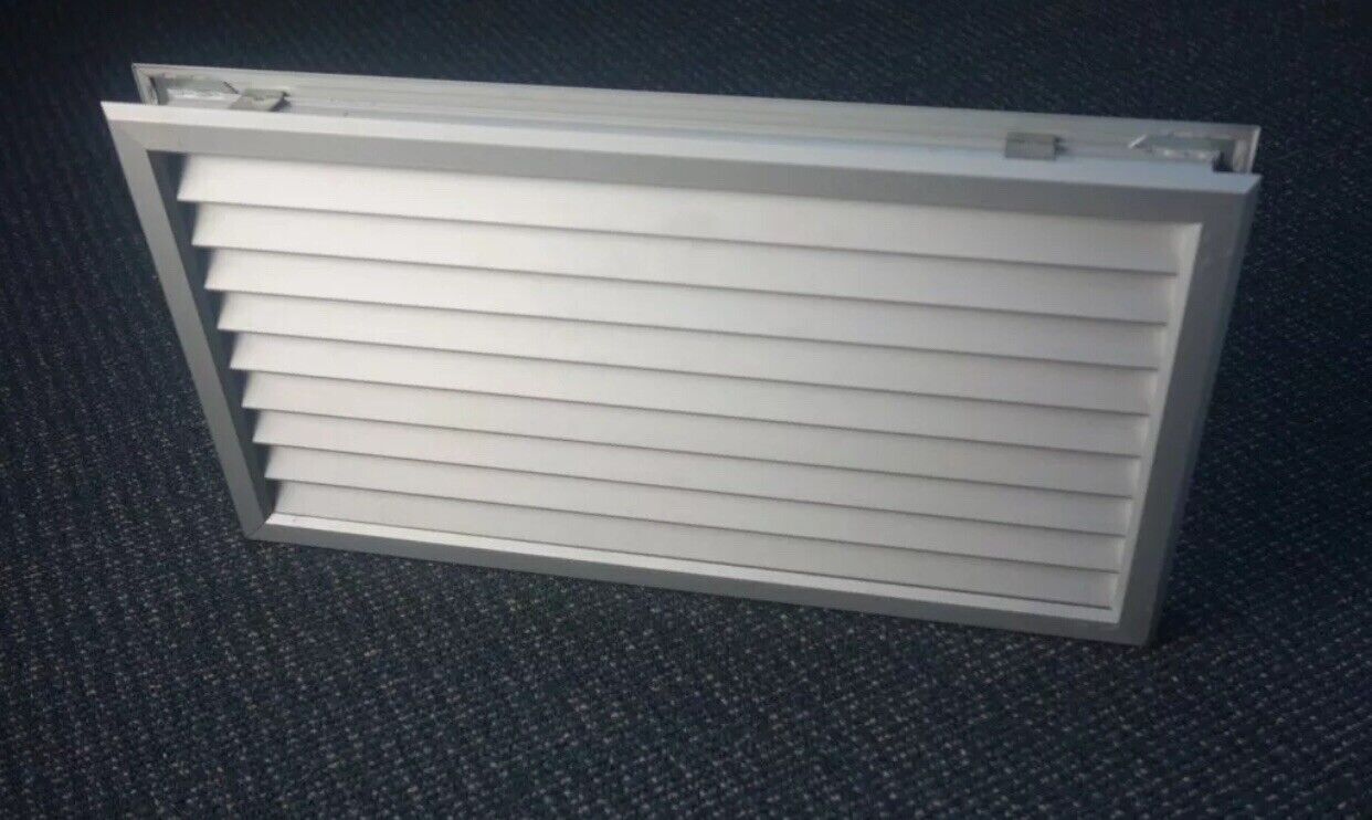 DOOR GRILLE Vent Double Sided 300 x 200mm Anodised Aluminium SKU DG1208 NEW