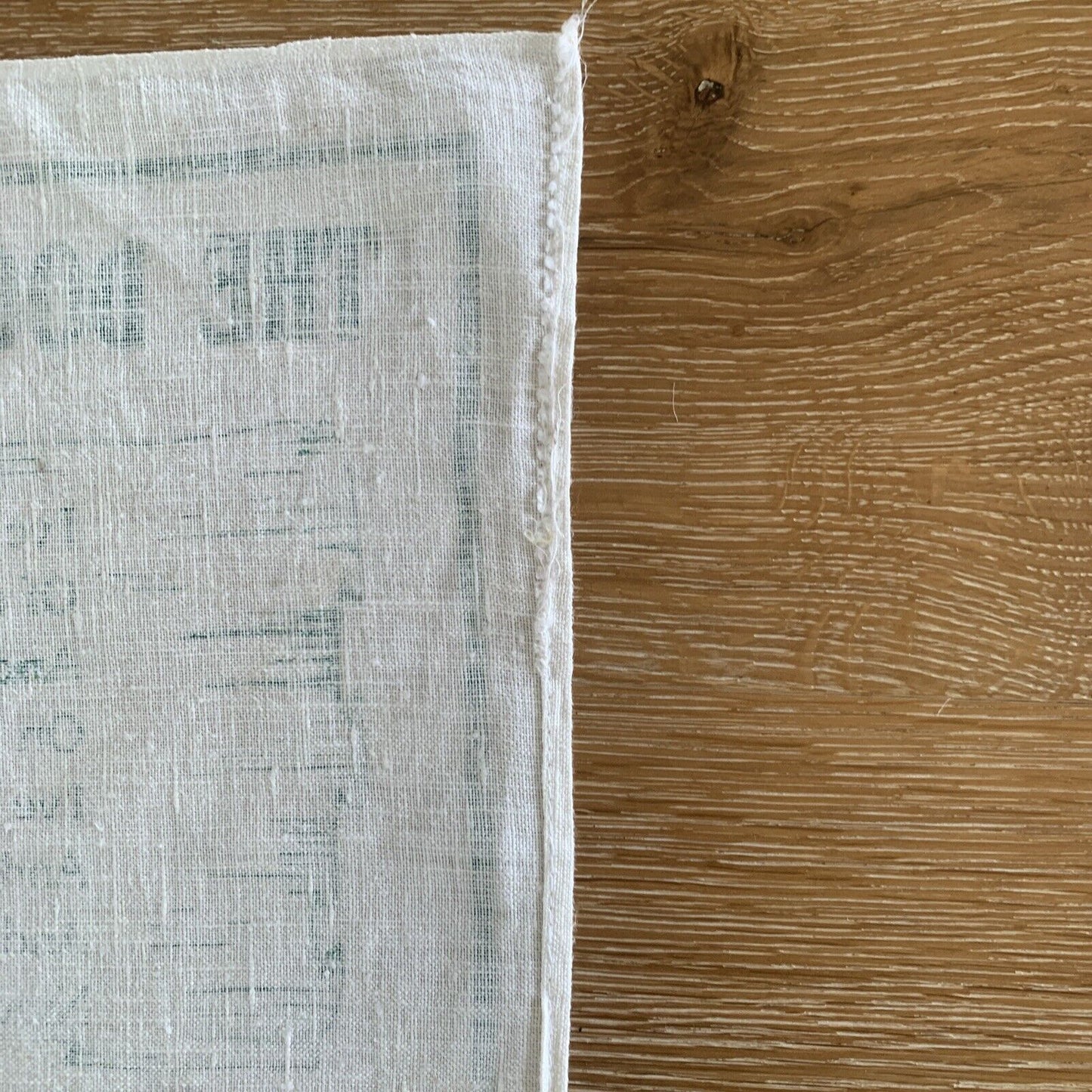 Vintage TEA TOWEL Cotton BARCALDINE QLD North Delta Outback Station Souvenir